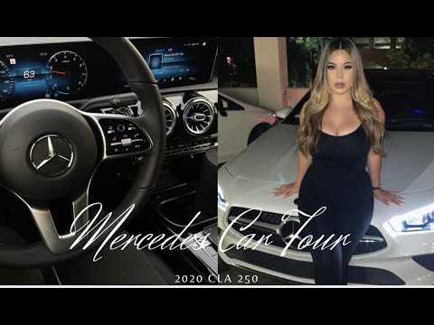 NEW CAR TOUR! | 2020 MERCEDES CLA 250 | LASHING BOUGHT ME MY DREAM CAR