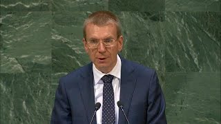🇱🇻 Latvia - Minister for Foreign Affairs Addresses General Debate, 73rd Session