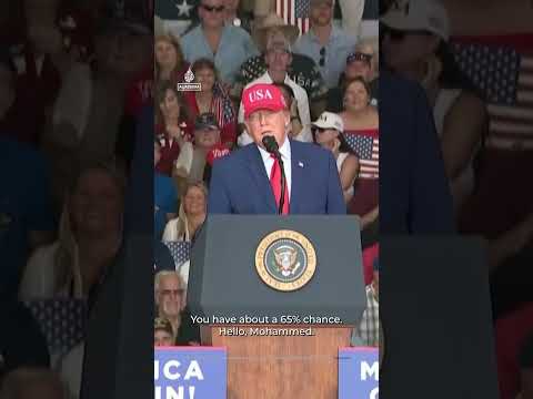 Trump mocks Middle Eastern names with ‘Mohammed’ joke
