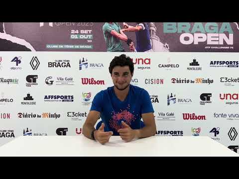 Conferência de Imprensa de Duarte Vale — 1RQ Braga Open 2023