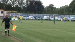 Ashley Bradshaw scores for Northampton Spencer
