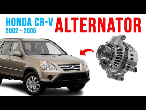 Honda CRV Easy Alternator Replacement