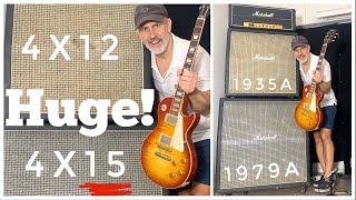 Video thumbnail for Enormous Marshall Bass Stack Provides MID KICK for GUITAR! Models 1979A + 1935A + 1992! by Johan Segeborn