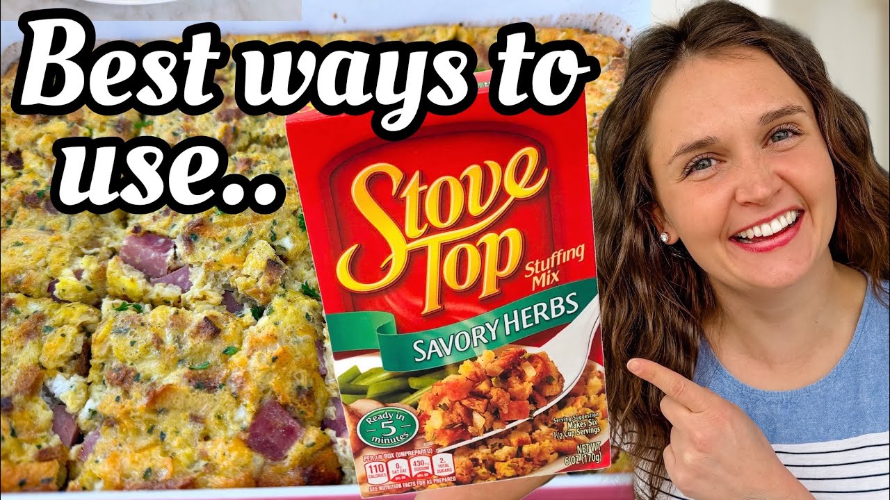 5 of the BEST Recipes Using Boxed Stuffing (You’ve NEVER Seen It Used Like This!) | Julia Pacheco