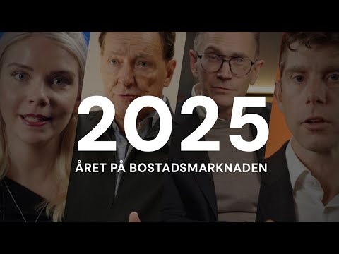 Bostadsmarknadsåret 2025
