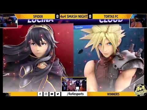 SSBU - 4o4 Smash Night 8 - REAL| TortasFC 金 (Lucina) vs Spider (Toon Link, Cloud) - Winners Round 3