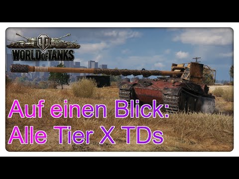 At a glance: All Tier X TDs compared