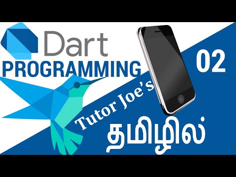 Dart Programming Tutorial in Tamil Part 2 | Flutter Basics | Mobile Apps
