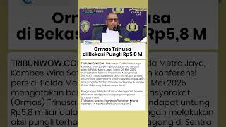 Ormas Trinusa di Bekasi Untung Rp 5,8 Miliar dalam 5 Tahun Hasil dari Pungli