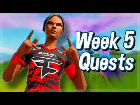 All Week 5 Epic Quest Challenges Guide in Fortnite