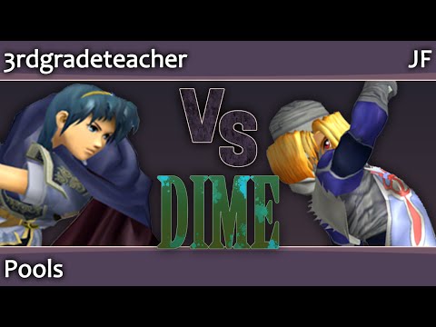 DIME 15 Melee - 3rdgradeteacher (Marth) vs JF (Sheik) - Pools