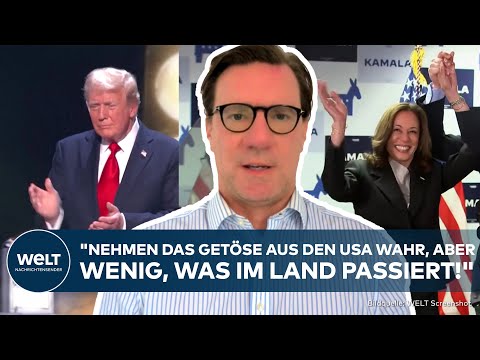 KAMPF UMS WEIßE HAUS: "Schwer für Harris, im Wahlkampf gegen Trump zu bestehen" Republikaner jubeln?