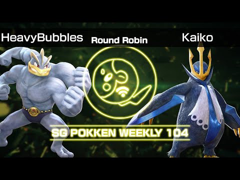 SGPW v. 104 - Pokkén DX Round Robin: HeavyBubbles (Machamp) vs. Kaiko (Empoleon)
