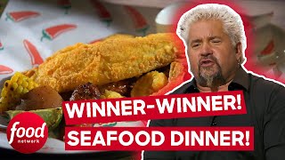 Lobster Ricotta Gnocchi Wins Seafood Supremacy | Guy's Grocery Games