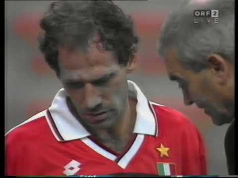 CL-1994/1995. AC Milan vs Casino Salzburg. Full Match (part 2 of 4).