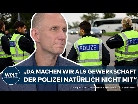 Video Thumbnail: DEUTSCHLAND: Das Problem mit den Grenzkontrollen | Gewerkschaft der Polizei über Herausforderungen