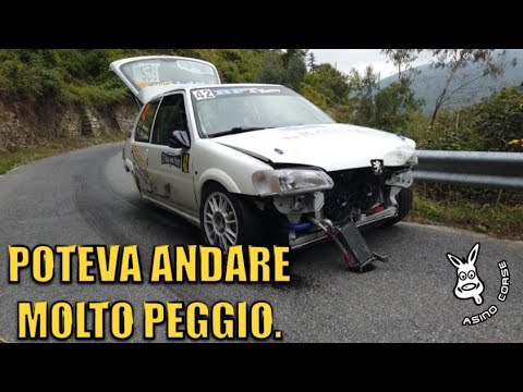 IT COULD HAVE BEEN MUCH WORSE - Race Day 23rd Rally delle Palme WHAT A CRASH