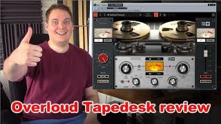 Video thumbnail for Overloud Tapedesk Review by Fortiori