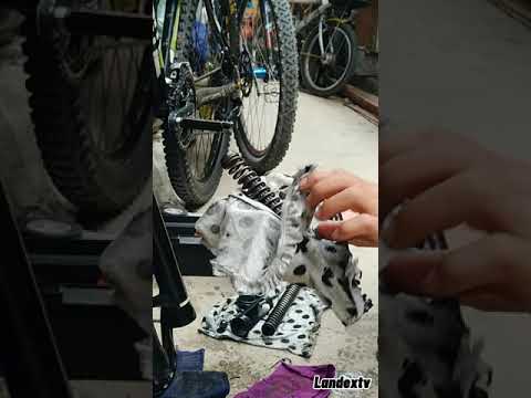 Suntour xcm fork service lube clean assemble