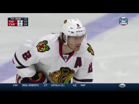 Game #1084 Chicago Blackhawks @ Carolina Hurricanes 3-1 Highlights (23.03.2015)