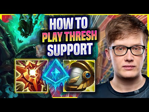 LEARN HOW TO PLAY THRESH SUPPORT LIKE A PRO! - MSF Vander Plays Thresh Support vs Lee Sin! |