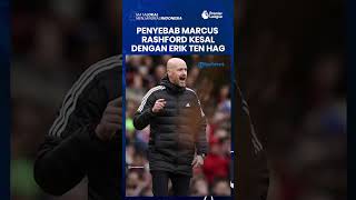 Marcus Rashford Kesal dengan Erik Ten Hag, Rekor yang Hampir Tercapai Hancur Lebur