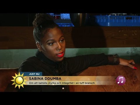 Sabina Ddumba: "Jag är lite rädd för livet"  - Nyhetsmorgon (TV4)
