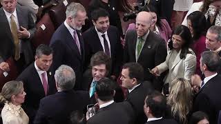 S.M. el Rey asiste a la ceremonia de Transmisión del Mando Presidencial de Chile