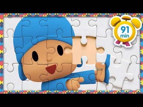 🧩 POCOYO in ENGLISH - Puzzles Day [ 91 minutes ] | Full Episodes | VIDEOS and CARTOONS for KIDS