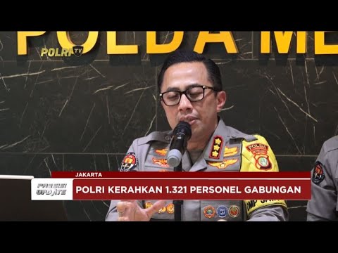 PRESISI UPDATE: PMJ AMANKAN MALAM PENGUNDIAN NOMOR URUT PILKADA JAKARTA 23/09/2024