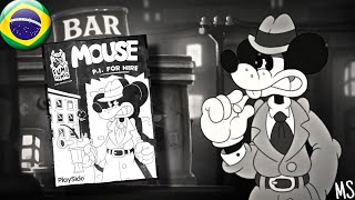 Um rato detetive parecido com Mickey, mas num é - MOUSE P.I. For Hire (Comic dublada)