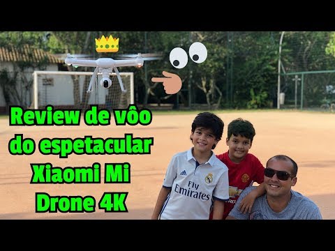 Review de vôo com o Xiaomi Mi Drone 4K Um Espetáculo!
