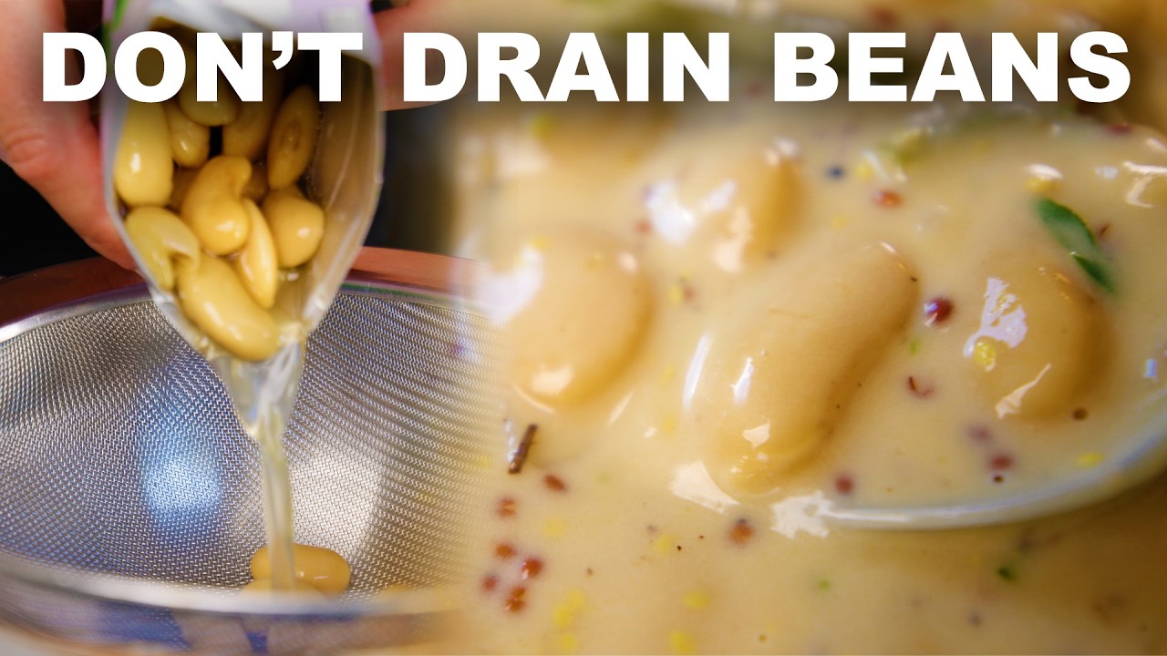 Maybe just eat the bean goo