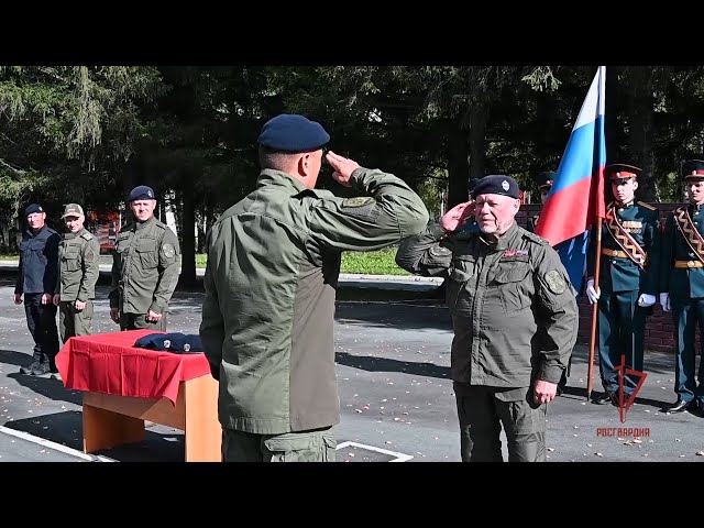 Офицеры Росгвардии Приангарья впервые стали обладателями знака отличия 1-й степени полицейского спецназа