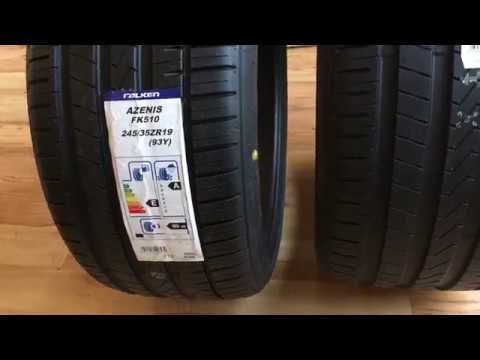 Opony FALKEN AZENIS FK510 245/35ZR19 i 275/30ZR19
