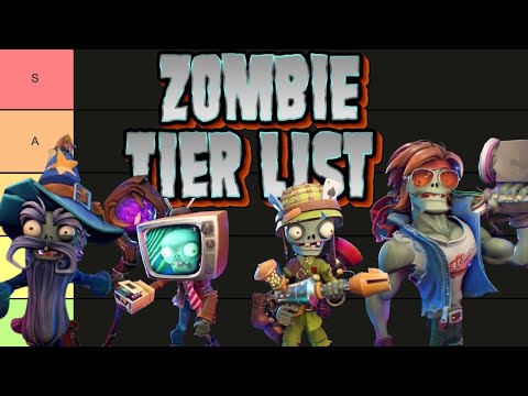 PvZ Battle for Neighborville Zombie Tier List