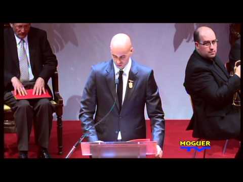 Concesión de la Medalla de Oro de la Ciudad de Moguer a Jose Manuel Sierra Mendez