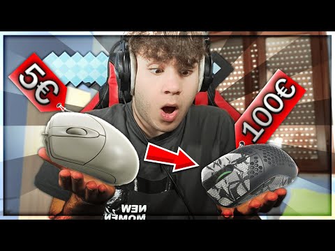 I TURNED a €5 MOUSE INTO A €100 MOUSE IN MINECRAFT!
