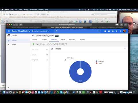 CSCI89 Deep Learning: (long video) Credit Card Fraud Detection with Google AutoML