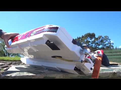 BLACKJACK 42 THRASHING 52MM PROP🔥ADDED TRIM TABS RCBOATBITZ GARRYS BOAT THEN FAILED RESCUE ALMOST