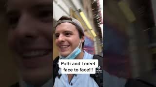 ME (almost) MEETING PATTI LUPONE!!!