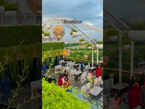 Sunset Beans,Mirpur 12 🥰 #shorts #rooftoprestaurant #restaurantdecoration