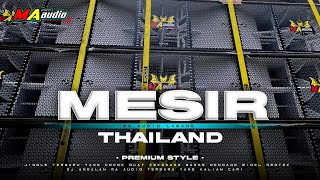 Download lagu DJ MESIR STYLE THAILAND ‼️ JINGLE MA AUDIO MIDEL SAKIT • cobain BASS nya #maaudiolawang  mp3