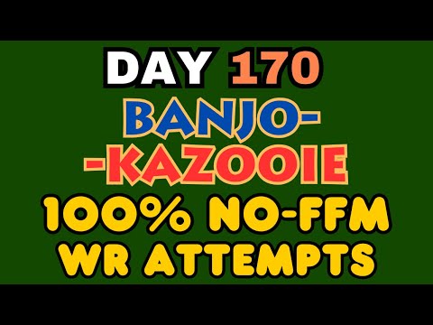 PUSHING FOR 1:58:3X!! | Day 170 of Banjo-Kazooie 100% No FFM Speedruns (N64) | WR of 1:59:04