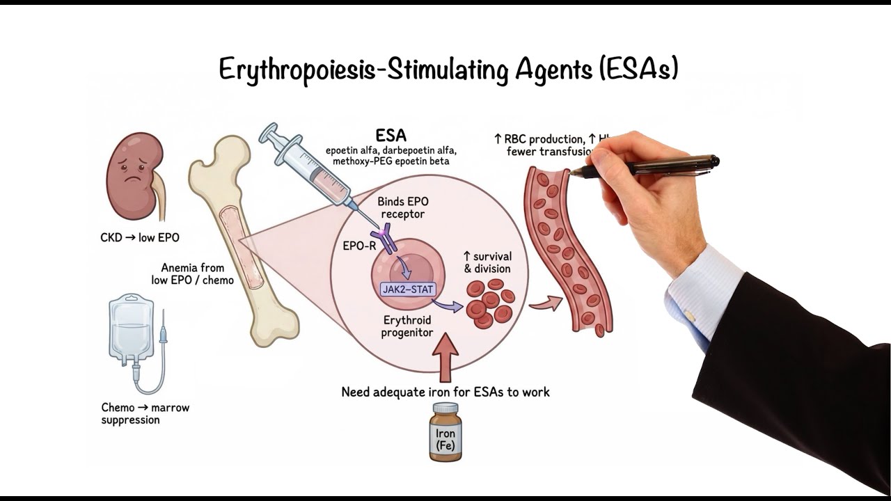 Pharmacology - DRUGS FOR ANEMIA (MADE EASY)