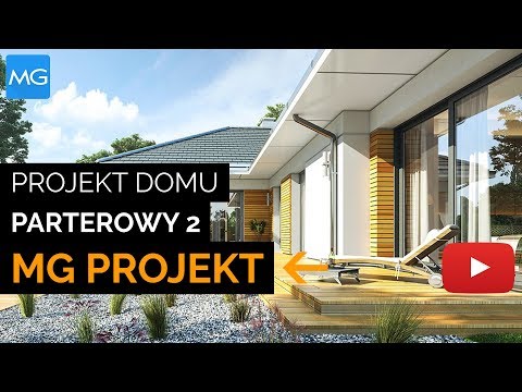 Projekt domu Parterowy 2 MG Projekt - 164.48 m2