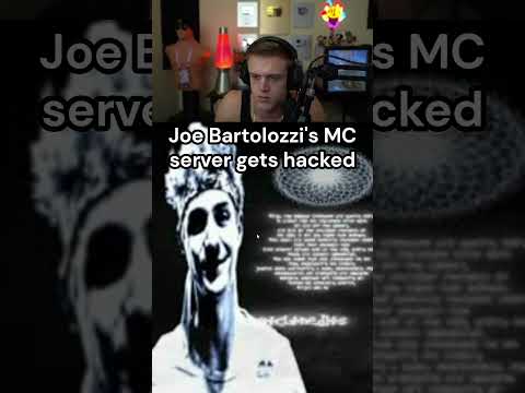 Joe Bartolozzi's minecraft server gets hacked #twitch