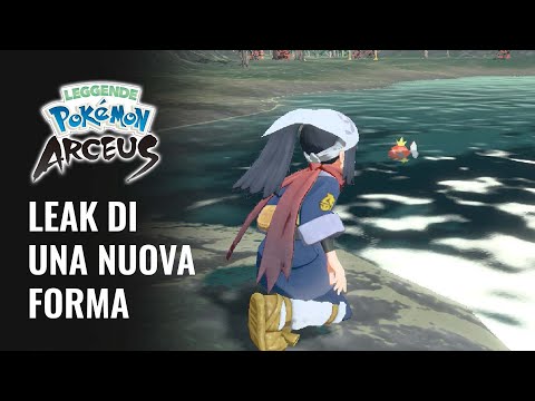 LEAK di una NUOVA FORMA Pokémon (NON Hisui) in Leggende Pokémon: Arceus?
