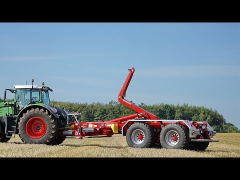 Kröger Fahrzeugbau - "agroliner" Hakenliftanhänger THL | Produktfilm