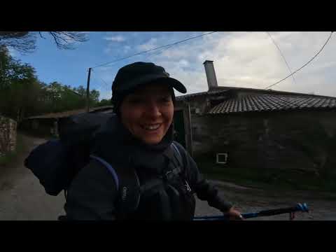 cammino di santiago : aprile 2022 : palais del rei - arzua